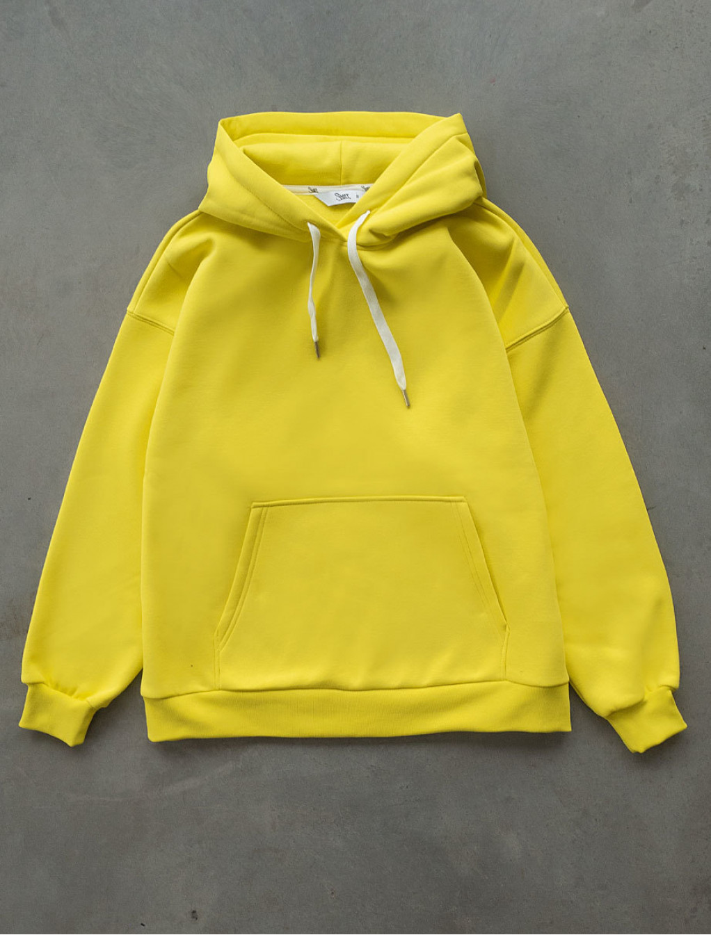 Damska bluza Staff yellow oversize fleece