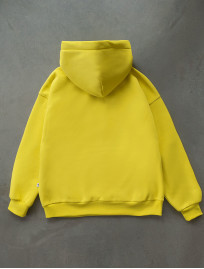 Damska bluza Staff yellow oversize fleece