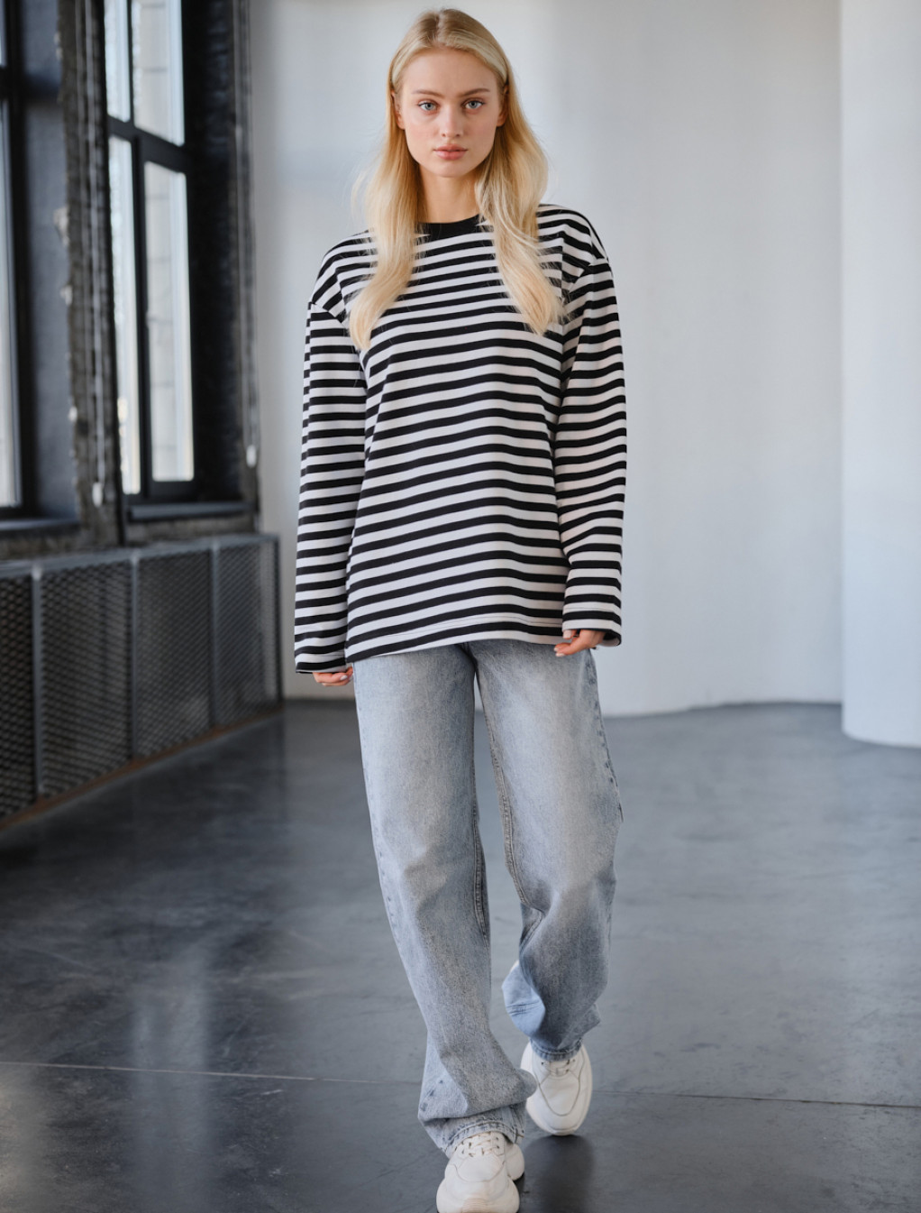 Damski longsleevee Staff os stripes9
