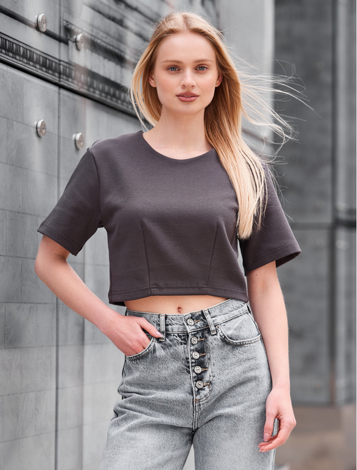 Koszulka Staff wi dark gray