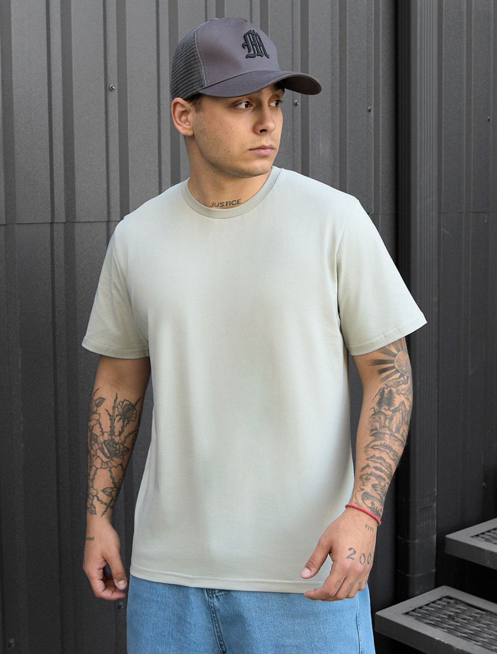 Koszulka Staff light gray