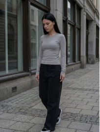 Longsleeve Staff fir gray