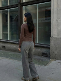 Longsleeve Staff fir brown