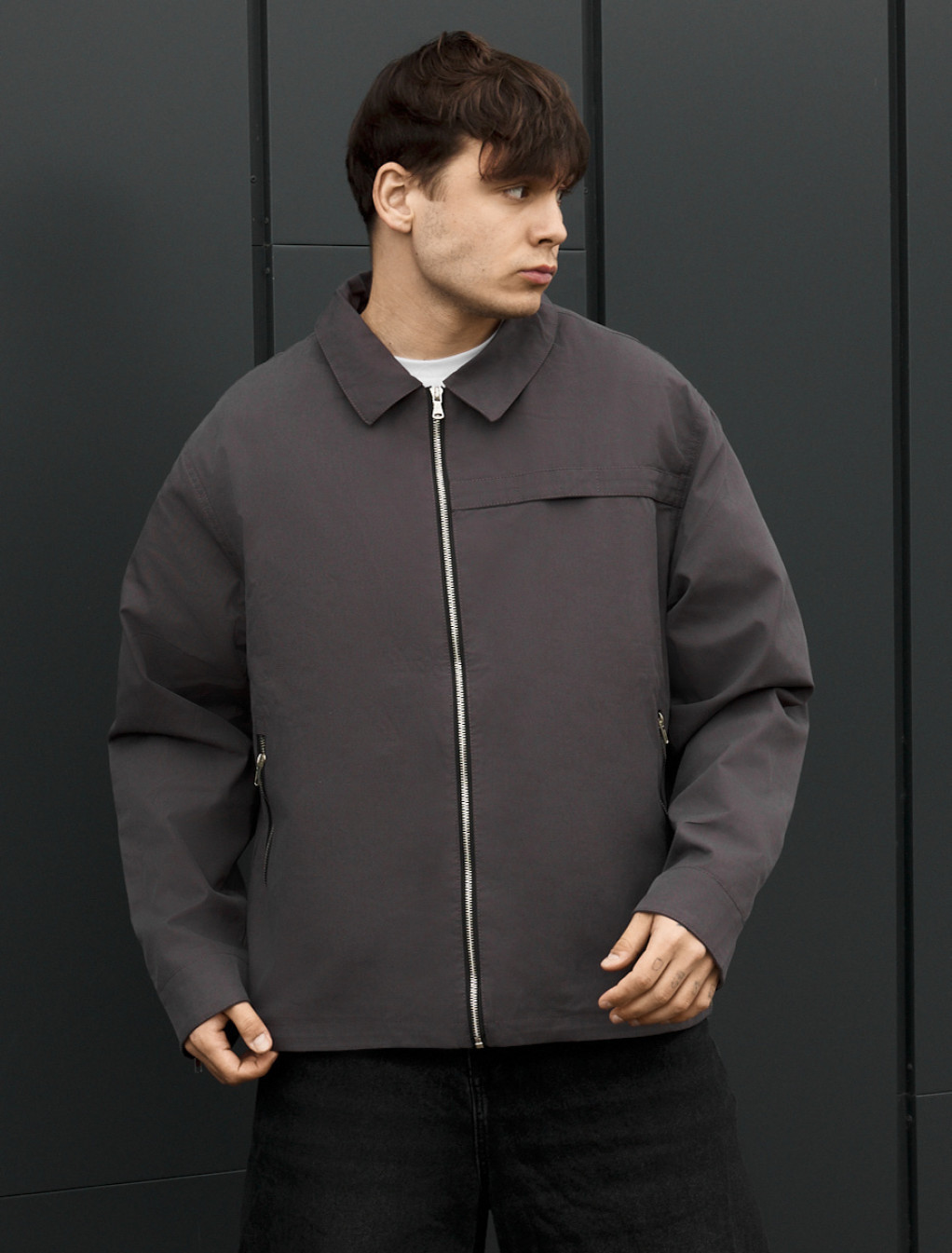 Kurtka Staff fr dark gray