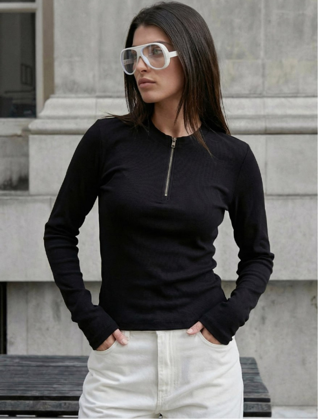 Longsleeve Staff toc black