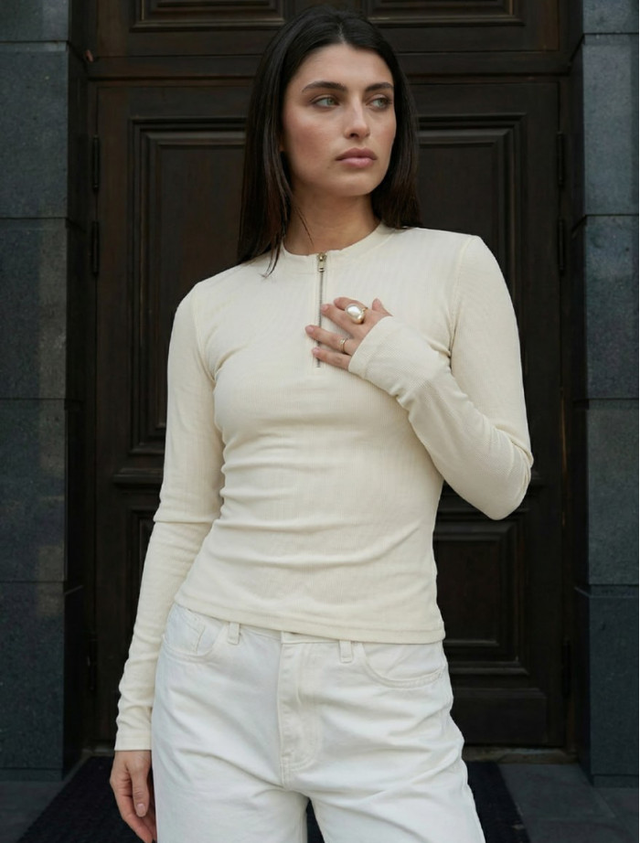 Longsleeve Staff toc milk