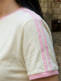 Komplet koszulka + spodenki Staff pry light yellow & pink