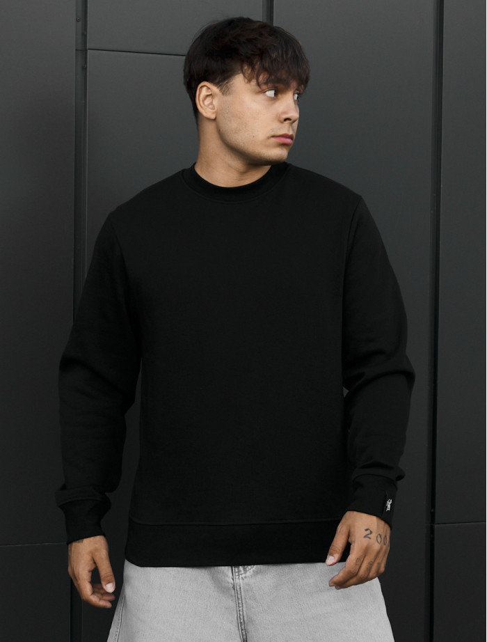 Bluza Staff black basic fleece