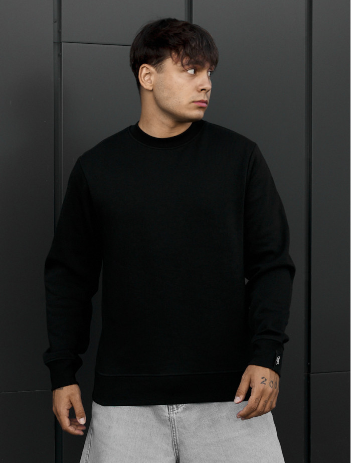 Bluza Staff black basic fleece