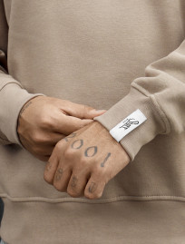 Bluza Staff beige basic fleece