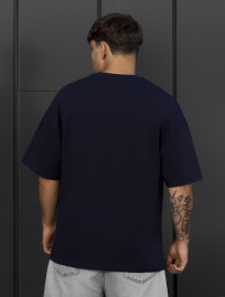 Koszulka Staff dark blue oversize premium