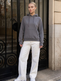 Bluza Staff ry gray oversize fleece