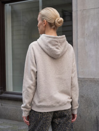 Bluza Staff ry beige melange oversize fleece
