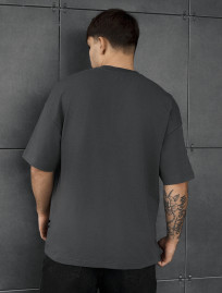 Koszulka Staff dark gray oversize