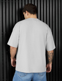 Koszulka Staff light gray oversize