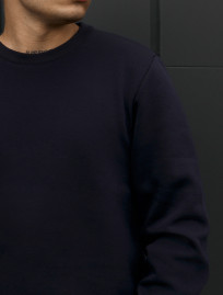 Bluza Staff dark blu basic fleece