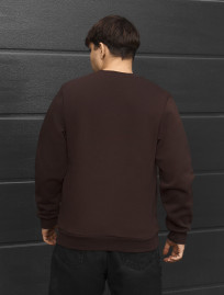 Bluza Staff dark brown basic fleece