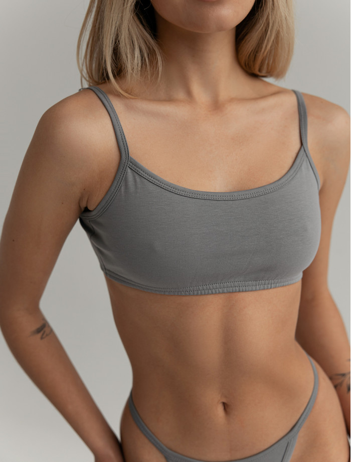 Biustonosz Staff pe gray