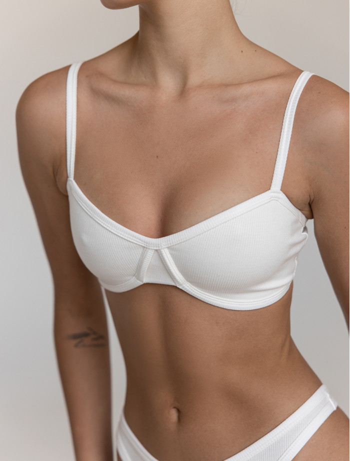 Biustonosz Staff bi white