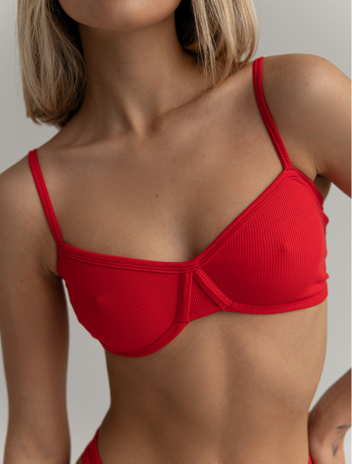 Biustonosz Staff bi red