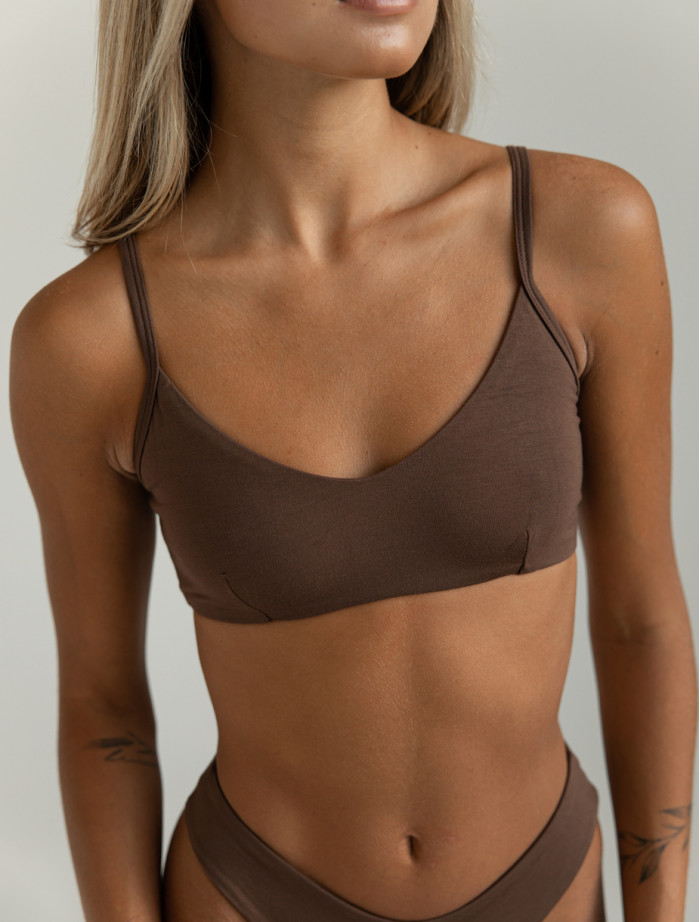 Biustonosz Staff li brown