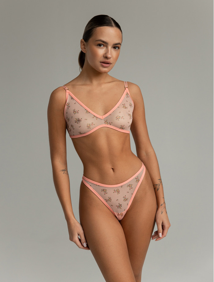 Biustonosz Staff flowers