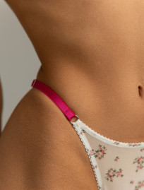 Majtki Staff li white pink