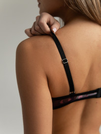 Biustonosz Staff jol black & pink