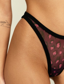 Majtki Staff jok black & pink