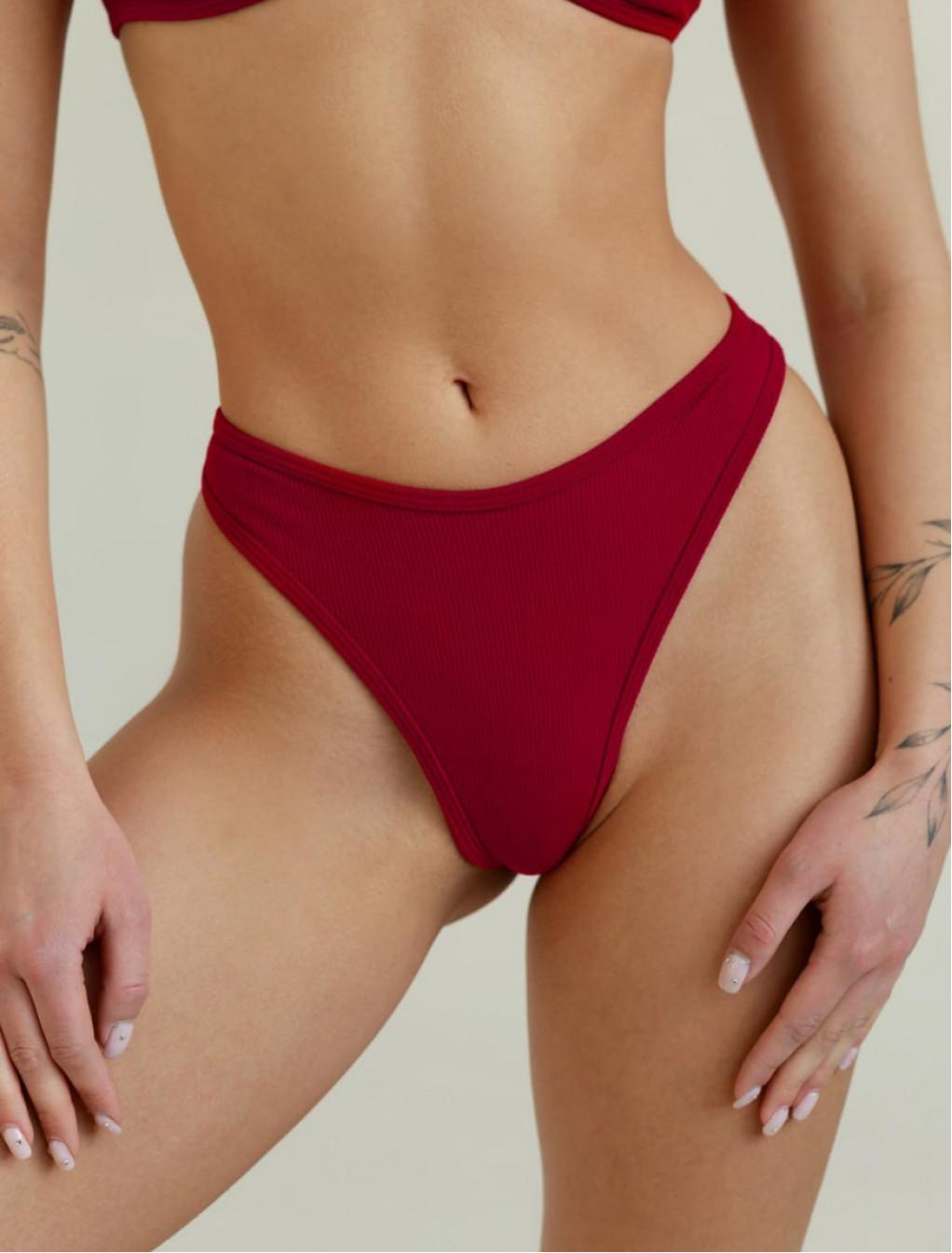 Majtki Staff ya bordo