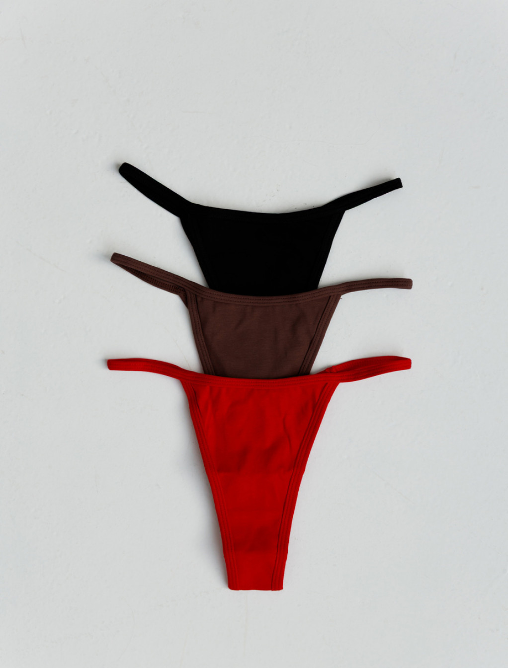 Majtki Staff un black/brown/red (3 szt.)