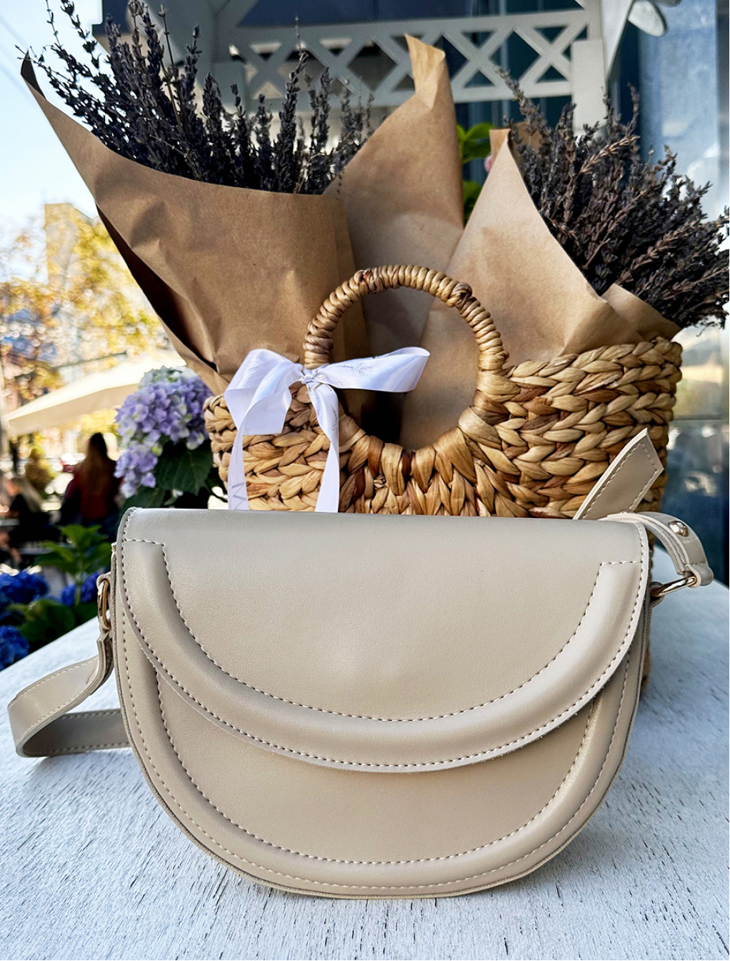 Torba damska Staff 16 beige