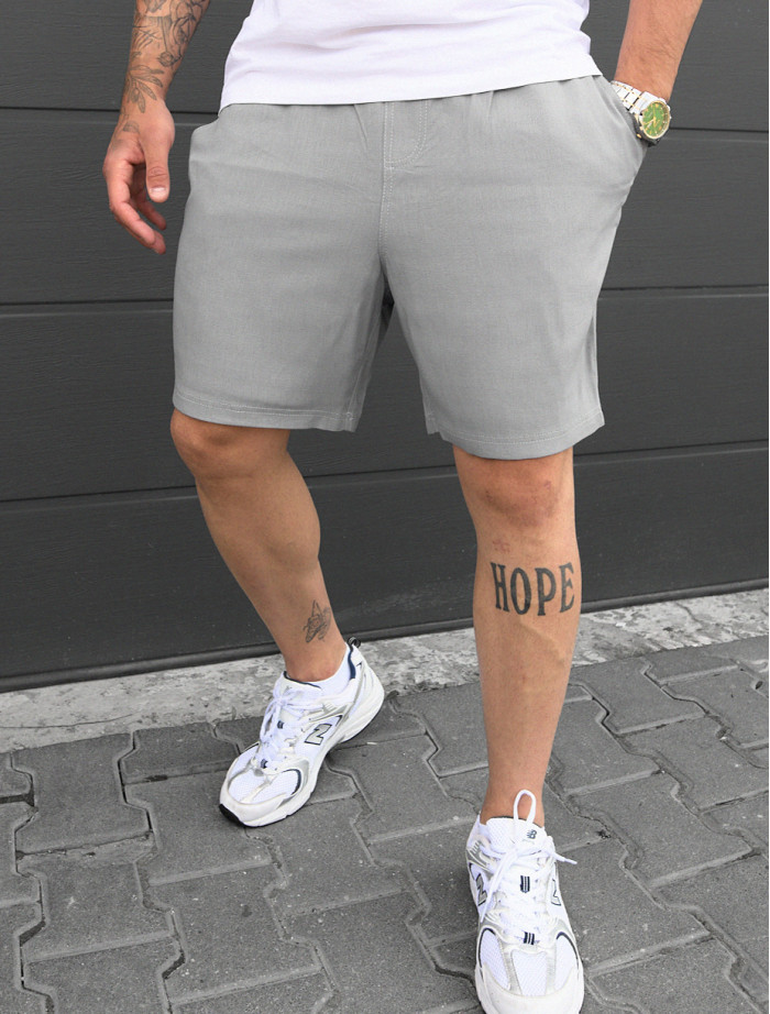 Spodenki chinos Staff wi light gray