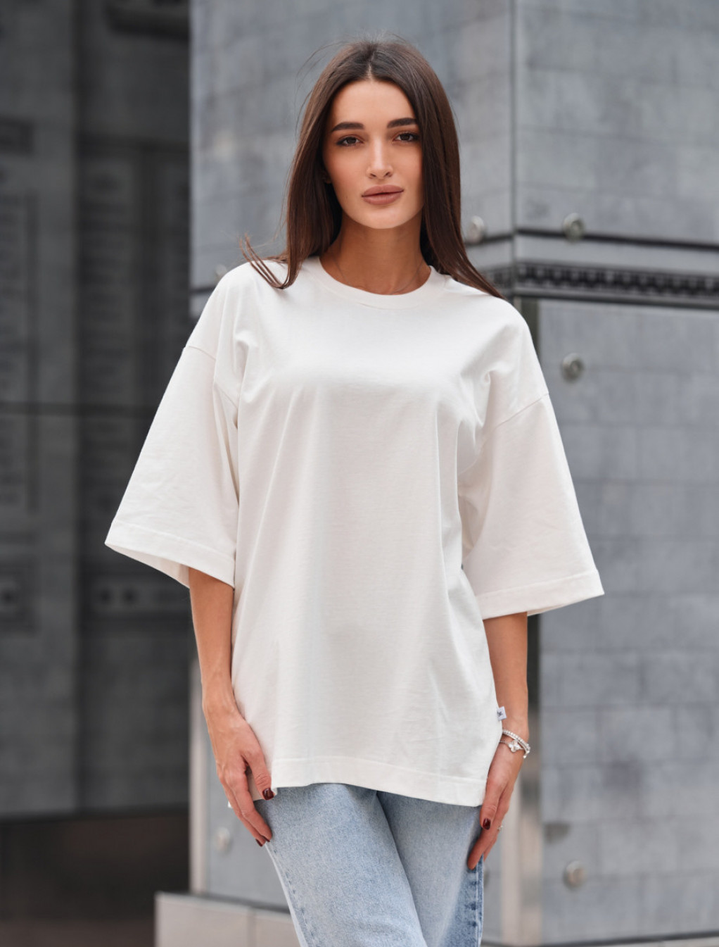 Koszulka Staff ri light milk oversize