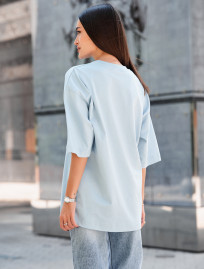 Koszulka Staff ri light blue oversize