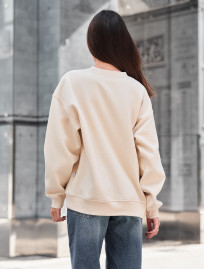 Bluza Staff milk oversize fleece