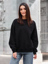 Błuza Staff black oversize fleece