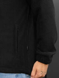 Bluza Staff zip black fleece