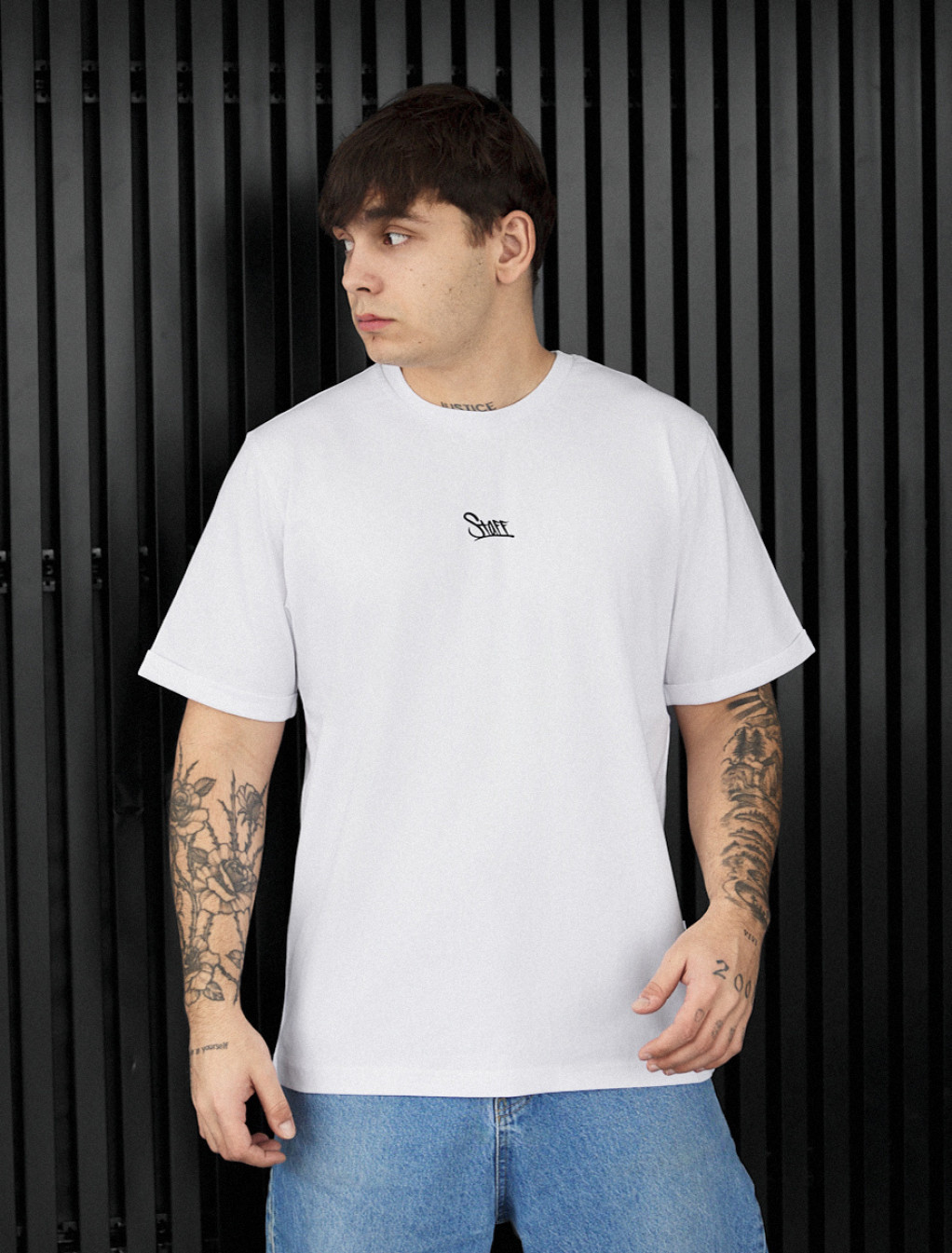 Koszulka Staff white logo