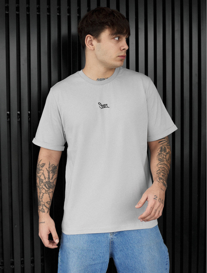 Koszulka Staff light gray logo