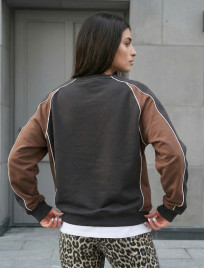 Bluza Staff oce gray & brown