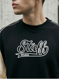 Bluza Staff ke black & milk reflective