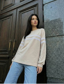 Longsleeve Staff hai light gray