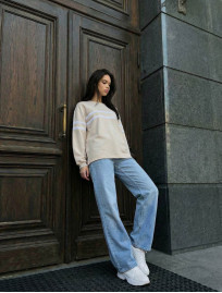 Longsleeve Staff hai light gray