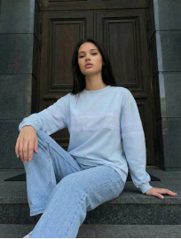 Longsleeve Staff hai light blue