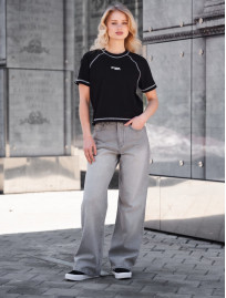 Koszulka Staff te logo black reglan