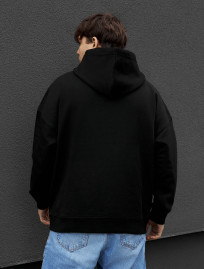 Bluza basic black oversize