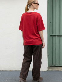 Koszulka Staff ad red original oversize