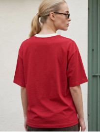 Koszulka Staff ad red original oversize