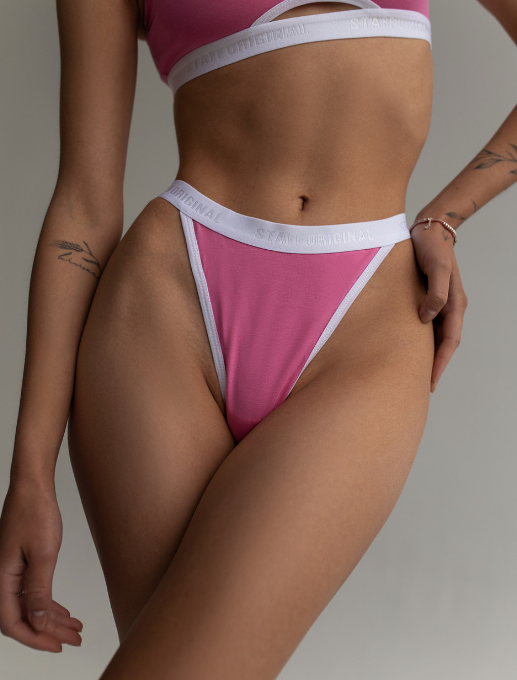Majtki Staff bi pink